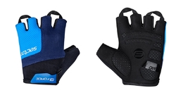 Force rukavice Sector gel černá-modrá