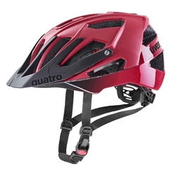 Uvex helma Quatro CC dark red-black mat