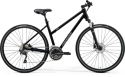 Merida CROSSWAY 300 (2023) Glossy Black(Matt Silver) W